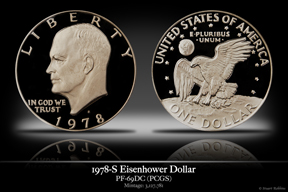 1978-S PR-69DC Eisehower Dollar