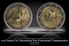 2009 Vatican City International Year of Astronomy Commemorative Coin