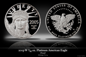 2005-W Proof Platinum American Eagle