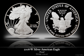 2006 20th Anniversary Proof Silver American Eagle