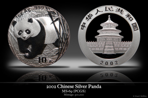 2002 Chinese Silver Panda