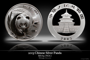 2003 Chinese Silver Panda