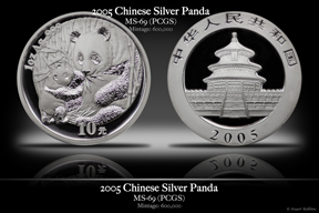 2005 Chinese Silver Panda
