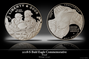 2008-S Bald Eagle Clad Proof Commemorative Coin