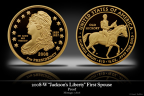 2008-W Proof Andrew Jackson Liberty