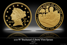 2010-W Proof Buchanan Liberty