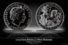 2009 Great Britain Silver Britannia