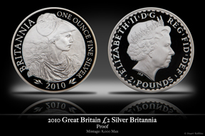 2010 Great Britain Silver Britannia