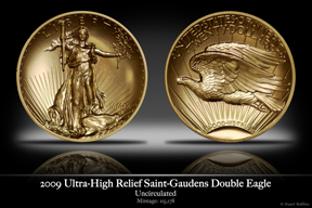 2009 Ultra-High Relief Saint-Gaudens Double Eagle